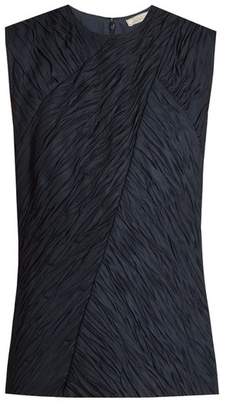 Nina Ricci Crinkle-effect sleeveless top