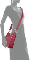 Thumbnail for your product : Valentino Rockstud Small Flip-Lock Hobo Bag