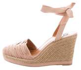 Thumbnail for your product : Lanvin Round-Toe Espadrille Wedges