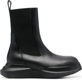 Thumbnail for your product : Rick Owens Geth Beatle leather Chelsea boots