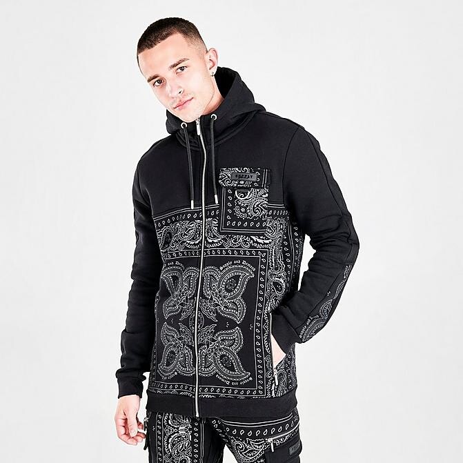Supply and Demand Men's Supply & Demand Dropper AllOver Print FullZip