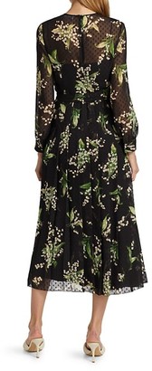 RED Valentino May Lilly Tie-Waist Dress