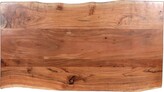 Thumbnail for your product : Alaterre Furniture Hairpin Natural Live Edge Wood with Metal 48" Large Coffee Table