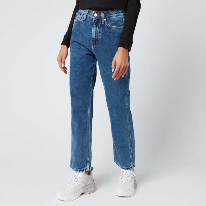 ckj 035 straight taped jeans