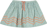 Thumbnail for your product : Mini A Ture Mini zig zag floral skirt 2-8 years