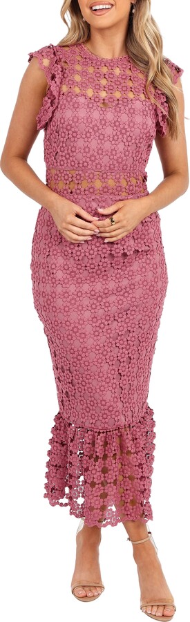 Petal & Pup Lauren Lace Overlay Dress