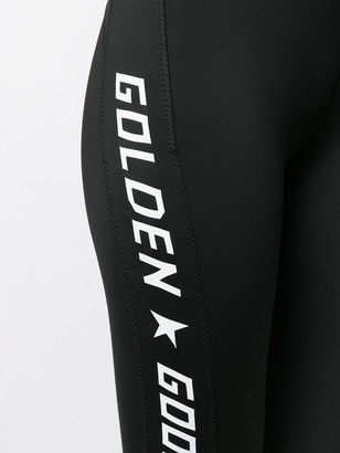Golden Goose Logo Leggings