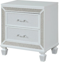 Rosdorf Park Kaliyanei Solid + Manufactured Wood Nightstand