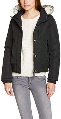 Schott NYC Women's Jktfreya4w Parka Long sleeve Jacket,(Manufacturer Size: 40)