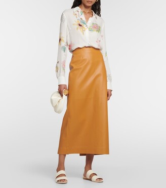 Gabriela Hearst Lora leather sandals - ShopStyle
