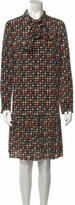 Silk Knee-Length Dress w/ Tags 