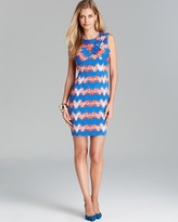 Thumbnail for your product : Tracy Reese Dress - Sleeveless Printed Stretch Twill Twist Front Sheath