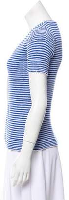 Claudie Pierlot Short Sleeve Knit Top