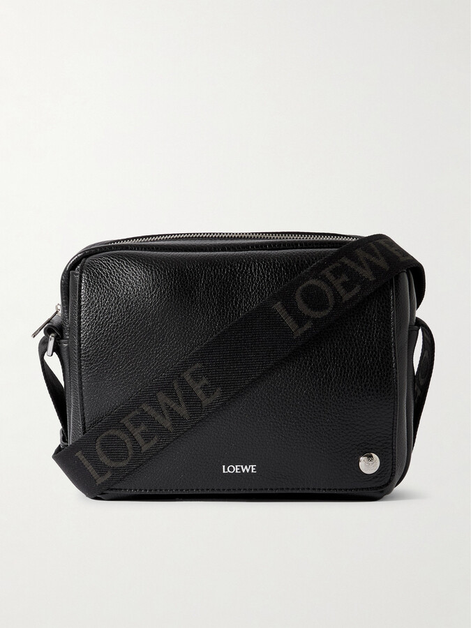Loewe Pebble XS Full-Grain Leather Messenger Bag