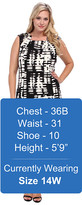 Thumbnail for your product : Calvin Klein Plus Size Capsleeve Zip Teeth Dress