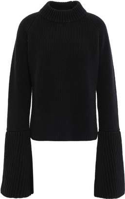 Jil Sander Ribbed Wool And Cashmere-blend Sweater