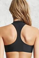 Thumbnail for your product : Forever 21 Zippered Halter Swim Top