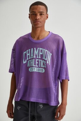 Champion Mesh Football Jersey Tee - ShopStyle T-shirts