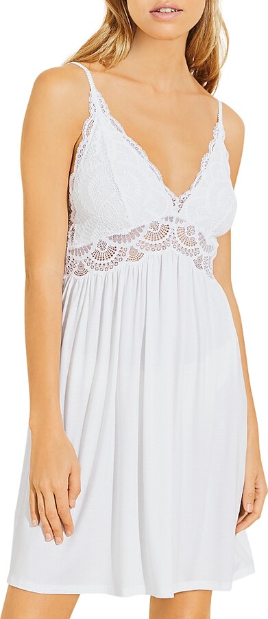 Eberjey Mariana Tencel Modal Lace Chemise