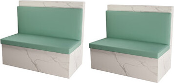 Canadian Linen Modern stylish cafe dessert shop restaurant bench