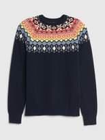 Thumbnail for your product : Gap Fair Isle Crewneck Sweater
