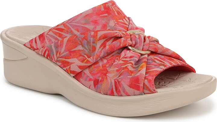 LifeStride Women's Serenade Washable Slide Wedge Sandals