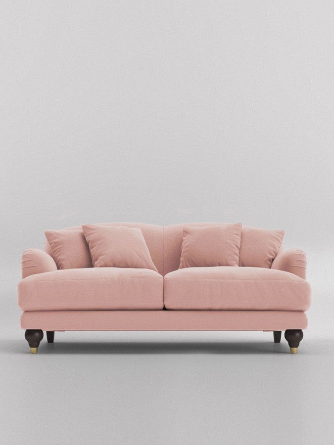 Swoon Holton 2 Seater Fabric Scatter Back Sofa ShopStyle