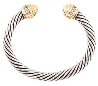 David Yurman Diamond Cable Classics Bracelet