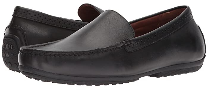 Polo Ralph Lauren Black Men's Slip-ons & Loafers | ShopStyle