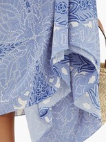 Thumbnail for your product : Etro Paisley-print Crepe Sarong - Blue Print
