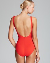 Thumbnail for your product : Gottex Beach Goddess Surplice One Piece Swimsuit
