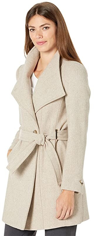 asymmetrical winter coat