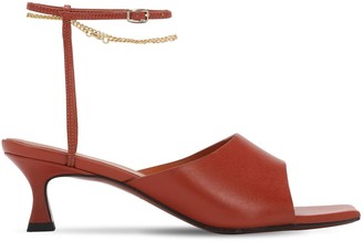 dark red sandals uk