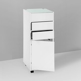Thumbnail for your product : Bath Bazaar High Gloss Lacquer Rolling Cabinet