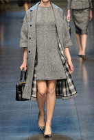 Thumbnail for your product : Dolce & Gabbana Herringbone wool dress