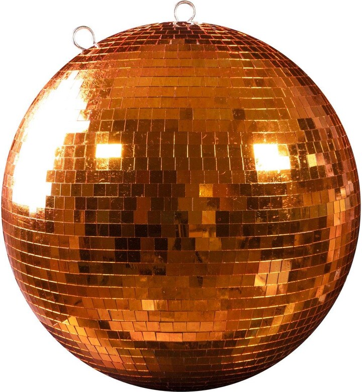 Netagon Rose Gold Mirror Disco Ball 500mm ShopStyle Decor