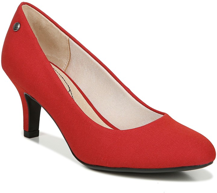 lifestride red pumps