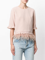 Thumbnail for your product : Twin-Set frilled detail blouse