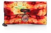 Thumbnail for your product : Christian Louboutin Riviera Tie-Dye-Effect Patent-Leather Clutch