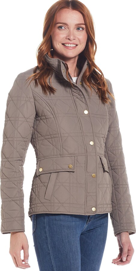Modern Quilted Barn Jacket