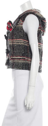 Chanel Wool-Blend Tweed Vest