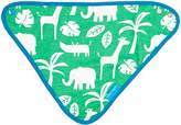 Thumbnail for your product : Toby Tiger Baby Green Jungle Print Dribble Bib