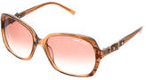 Thumbnail for your product : Jimmy Choo Logo-Embellished Marbled Sunglasses