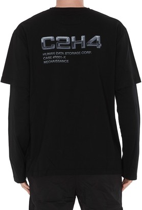 C2H4 Double Layered Long Sleeves T-shirt