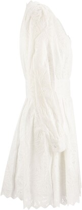 Michael Kors Palm Eyelet Cotton Dress
