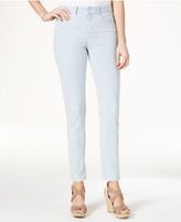 Thumbnail for your product : Charter Club Petite Striped Tummy-Control Bristol Skinny Ankle Pants, Only At Macy's