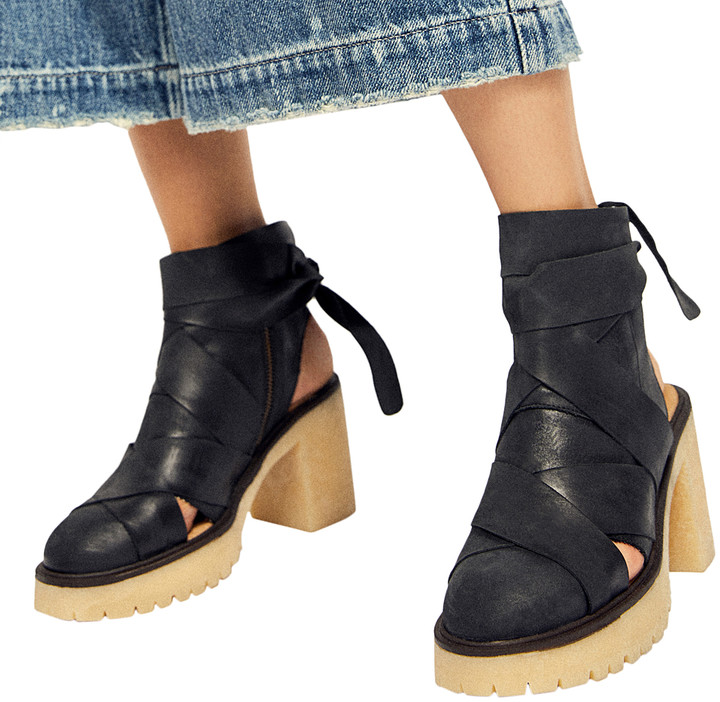 blake leather platform sandal