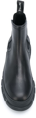 Pollini Track Sole Ankle Boots