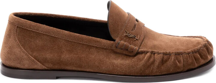 Saint Laurent Suede Loafers