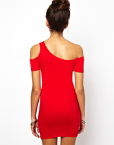 Thumbnail for your product : Motel Faye Dress With Asymmetric Strap